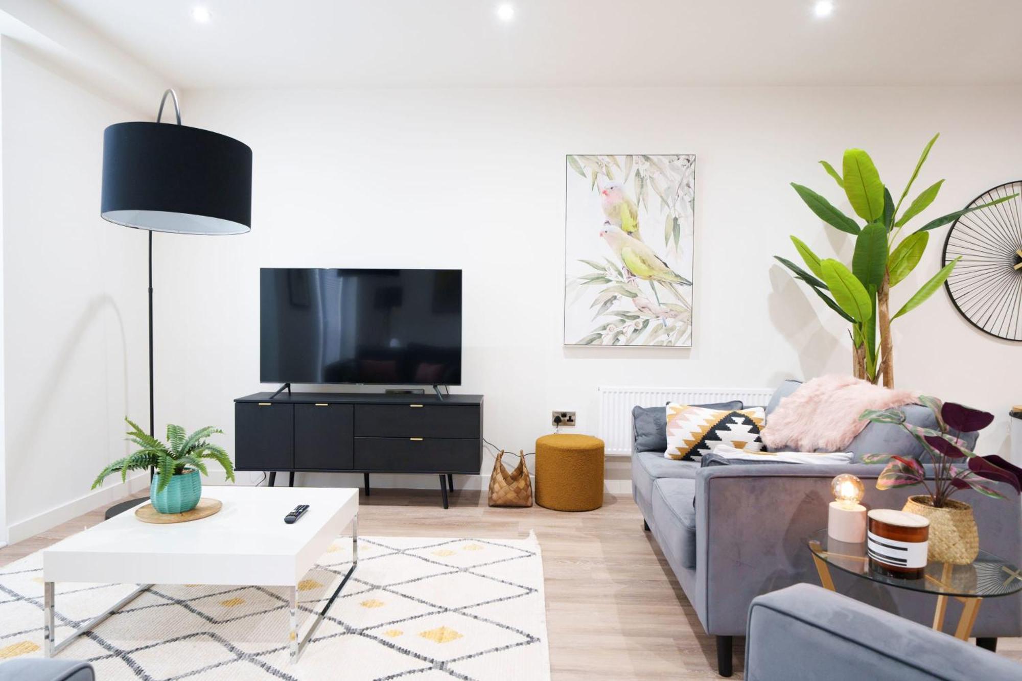Luxury Free Parking Townhouse Villa Манчестър Екстериор снимка