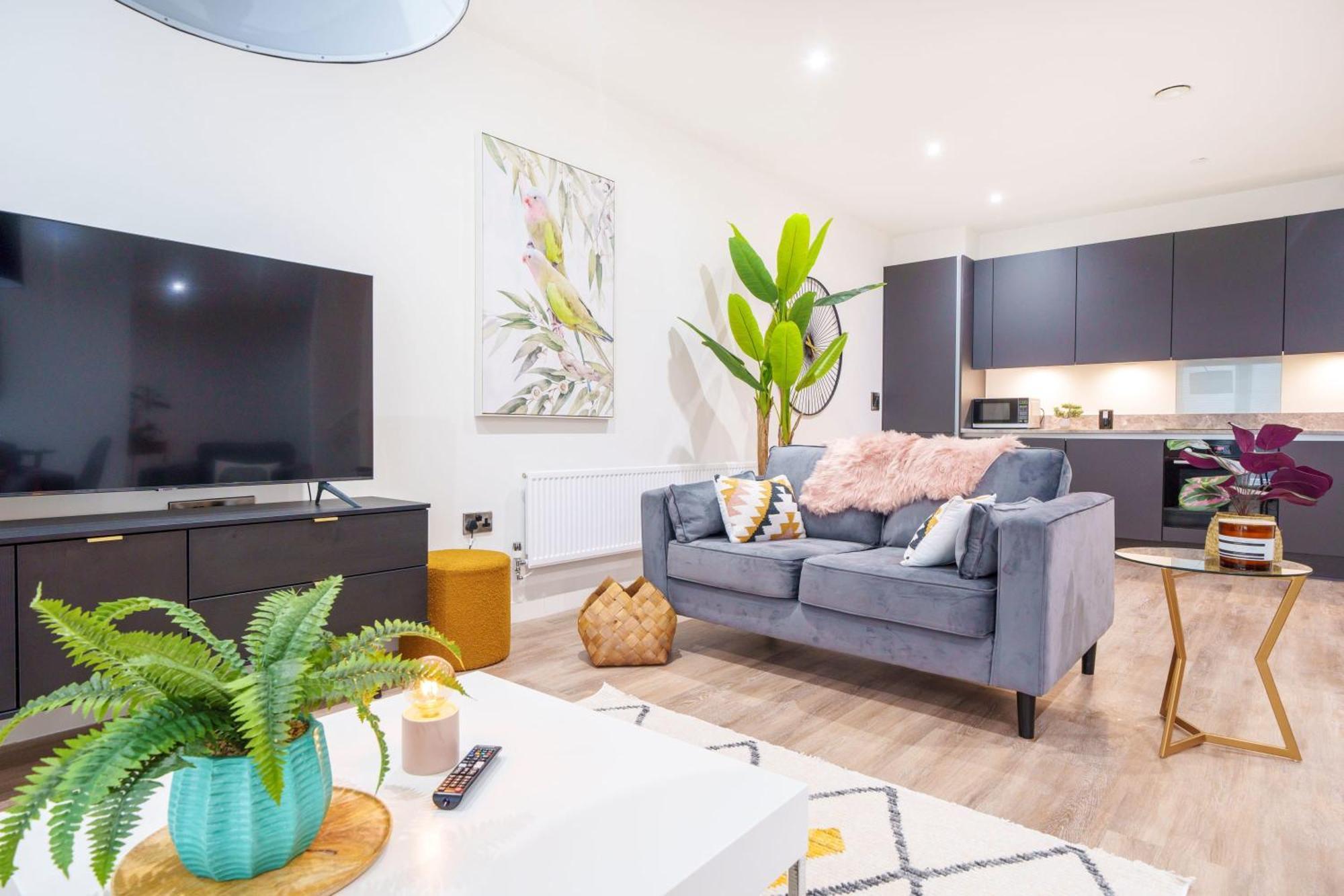 Luxury Free Parking Townhouse Villa Манчестър Екстериор снимка